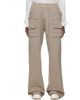 Rick Owens DRKSHDW Rick Owens DRKSHDW Gray Tower Creatch Wide Drawstring Cargo Pants - 1
