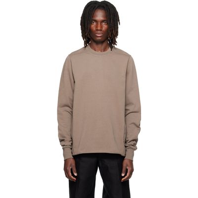 Rick Owens DRKSHDW Rick Owens DRKSHDW Gray Tower Crewneck Sweatshirt
