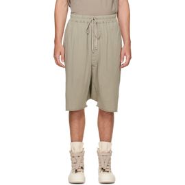 Rick Owens DRKSHDW Rick Owens DRKSHDW Gray Tower Drawstring Pods Shorts