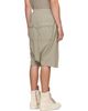 Rick Owens DRKSHDW Rick Owens DRKSHDW Gray Tower Drawstring Pods Shorts - 3