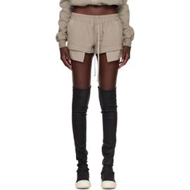 Rick Owens DRKSHDW Rick Owens DRKSHDW Gray Tower Fog Boxers Shorts