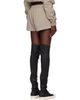 Rick Owens DRKSHDW Rick Owens DRKSHDW Gray Tower Fog Boxers Shorts - 3