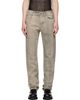 Rick Owens DRKSHDW Rick Owens DRKSHDW Gray Tower Fog Cut Jeans - 1