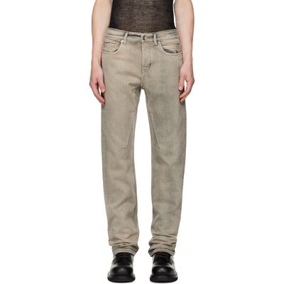 Rick Owens DRKSHDW Rick Owens DRKSHDW Gray Tower Fog Cut Jeans