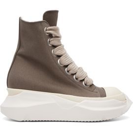 Rick Owens DRKSHDW Rick Owens DRKSHDW Gray Tower Jumbolace Abstract Sneakers
