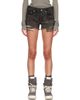 Rick Owens DRKSHDW Rick Owens DRKSHDW Gray Tower Lana Cut Offs Denim Shorts - 1