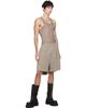Rick Owens DRKSHDW Rick Owens DRKSHDW Gray Tower Long Boxers Butt Zip Shorts - 4