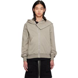 Rick Owens DRKSHDW Rick Owens DRKSHDW Gray Tower Mountain Hoodie