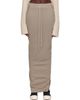 Rick Owens DRKSHDW Rick Owens DRKSHDW Gray Tower Pull On Pillar Maxi Skirt - 1