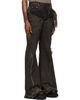 Rick Owens DRKSHDW Rick Owens DRKSHDW Gray Tower Slivered Bootcut Jeans - 2