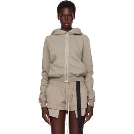 Rick Owens DRKSHDW Rick Owens DRKSHDW Gray Tower Small Hoodie