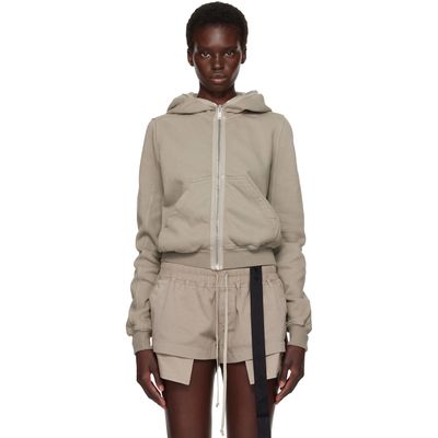 Rick Owens DRKSHDW Rick Owens DRKSHDW Gray Tower Small Hoodie