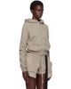 Rick Owens DRKSHDW Rick Owens DRKSHDW Gray Tower Small Hoodie - 2