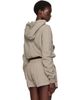 Rick Owens DRKSHDW Rick Owens DRKSHDW Gray Tower Small Hoodie - 3