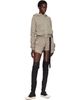 Rick Owens DRKSHDW Rick Owens DRKSHDW Gray Tower Small Hoodie - 4