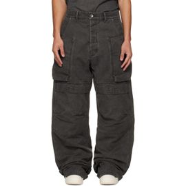 Rick Owens DRKSHDW Rick Owens DRKSHDW Gray Tower Stefan Cargo Pants