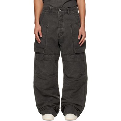 Rick Owens DRKSHDW Rick Owens DRKSHDW Gray Tower Stefan Cargo Pants