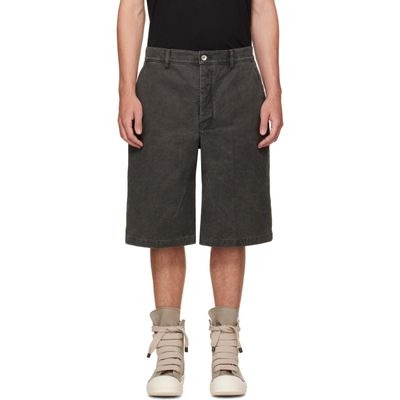 Rick Owens DRKSHDW Rick Owens DRKSHDW Gray Tower Work Shorts