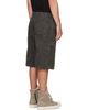 Rick Owens DRKSHDW Rick Owens DRKSHDW Gray Tower Work Shorts - 3