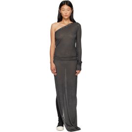 Rick Owens DRKSHDW Rick Owens DRKSHDW Gray Tower Ziggy Maxi Dress