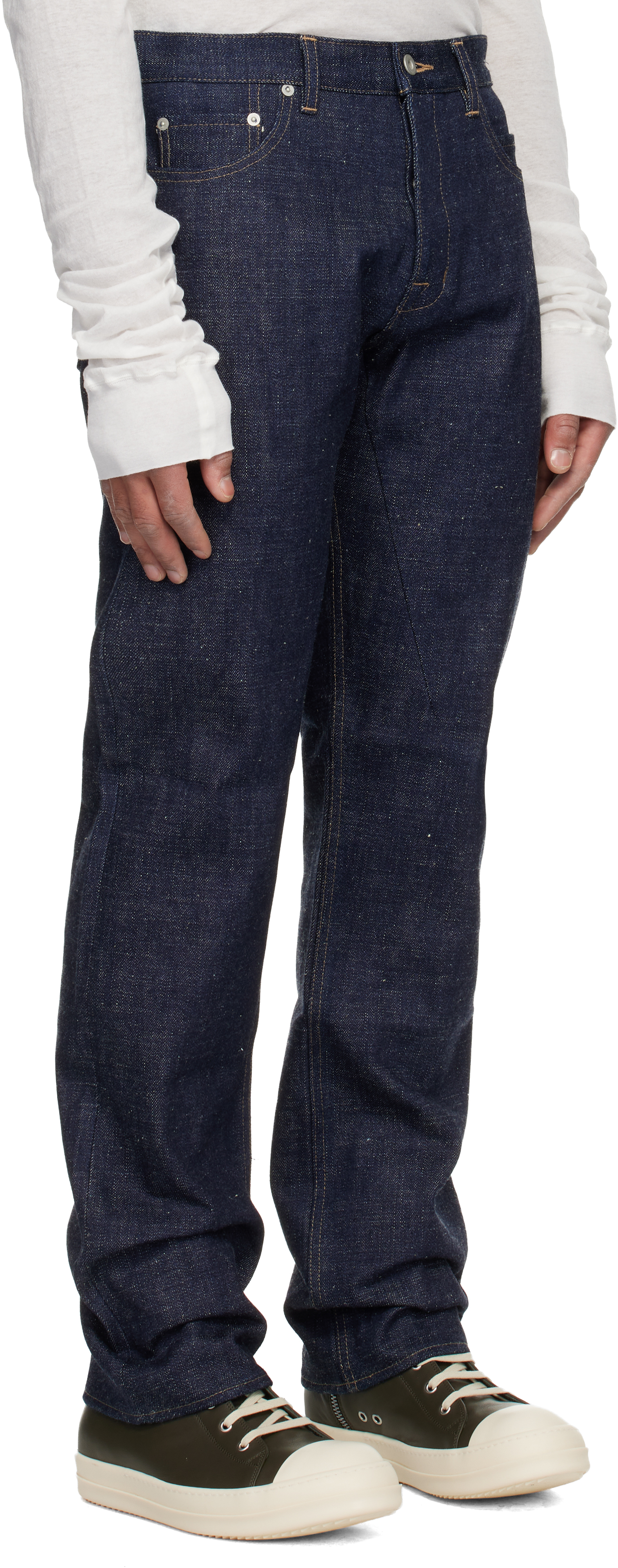 Rick Owens DRKSHDW - Indigo Concordians Kurdt Jeans