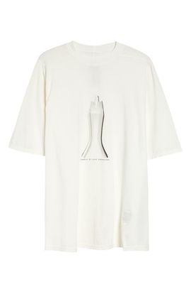 Rick Owens DRKSHDW Rick Owens DRKSHDW Jumbo Temple Graphic T-Shirt