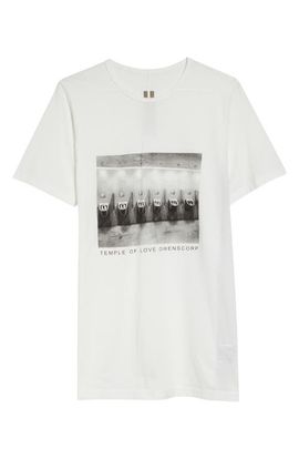 Rick Owens DRKSHDW Rick Owens DRKSHDW Level Temple Graphic T-Shirt