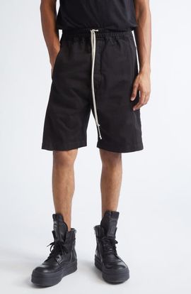 Rick Owens DRKSHDW Rick Owens DRKSHDW Pusher Cotton Shorts