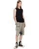 Rick Owens DRKSHDW Rick Owens DRKSHDW Tan Tower Creatch Cargo Pods Shorts - 4