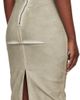 Rick Owens DRKSHDW Rick Owens DRKSHDW Taupe Temple Sliced Bustier Denim Maxi Dress - 3