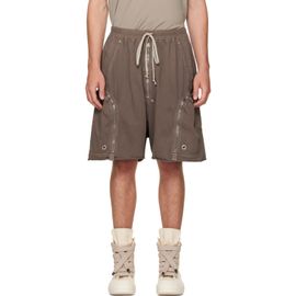 Rick Owens DRKSHDW Rick Owens DRKSHDW Taupe Tower Bauhaus Shorts