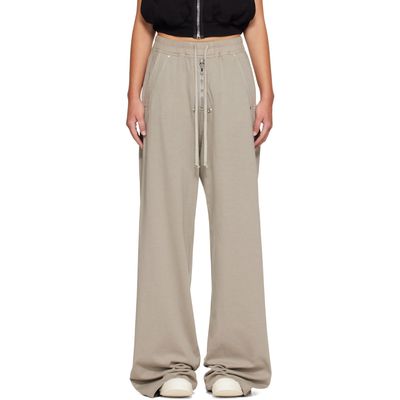 Rick Owens DRKSHDW Rick Owens DRKSHDW Taupe Tower Geth Belas Sweatpants