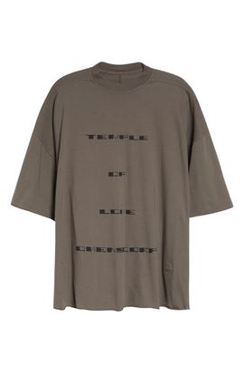Rick Owens DRKSHDW Rick Owens DRKSHDW Tommy Temple Graphic T-Shirt