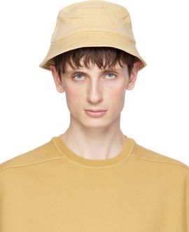 Rick Owens DRKSHDW Rick Owens DRKSHDW Yellow Gilligan Narrow Brim Bucket Hat