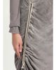 Rick Owens Edfu Ruched Velvet Maxi Skirt - 5