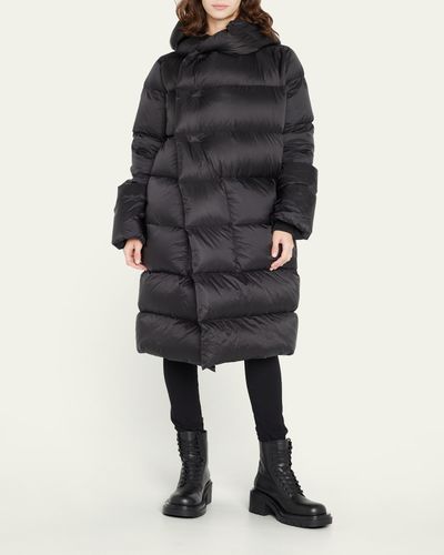 Rick Owens High-Neck Puffer Coat