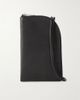 RICK OWENS Leather crossbody wallet - 1