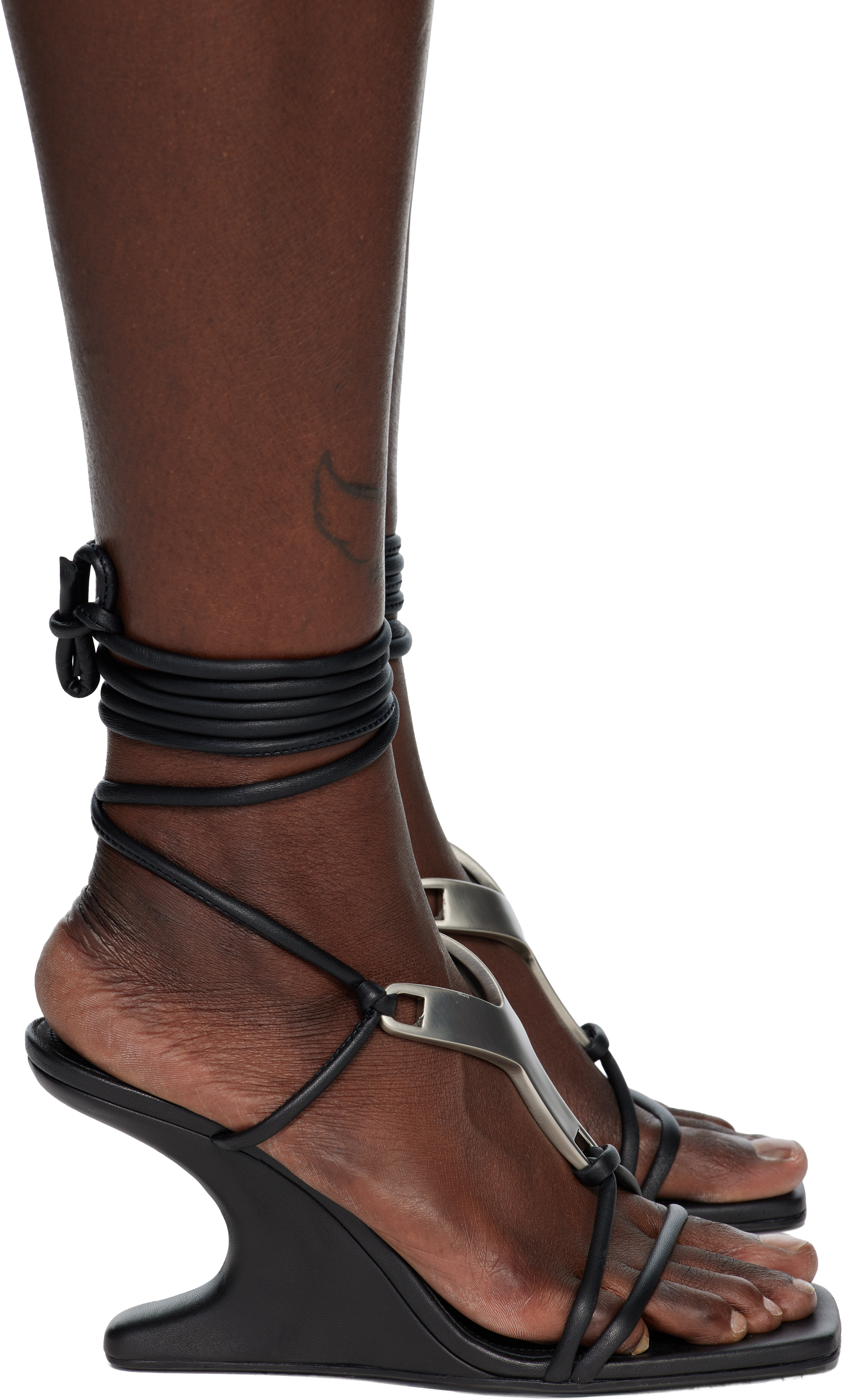 Rick Owens Lilies - Black Concordians Cantilever 8 Hydra Heeled
