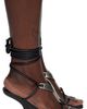 Rick Owens Lilies Rick Owens Lilies Black Concordians Cantilever 8 Hydra Heeled Sandals - 1