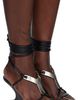 Rick Owens Lilies Rick Owens Lilies Black Concordians Cantilever 8 Hydra Heeled Sandals - 4