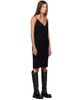 Rick Owens Lilies Rick Owens Lilies Black Tower Bia Slip Midi Dress - 2