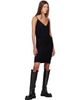 Rick Owens Lilies Rick Owens Lilies Black Tower Bia Slip Midi Dress - 4