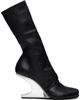 Rick Owens Lilies Rick Owens Lilies Black Tower Cantilever 8 Boots - 1