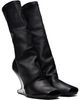 Rick Owens Lilies Rick Owens Lilies Black Tower Cantilever 8 Boots - 4