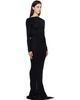 Rick Owens Lilies Rick Owens Lilies Black Tower LS Shailee Maxi Dress - 2