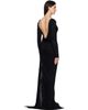 Rick Owens Lilies Rick Owens Lilies Black Tower LS Shailee Maxi Dress - 3