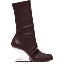 Rick Owens Lilies Rick Owens Lilies Burgundy Tower Cantilever 8 Boots