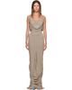 Rick Owens Lilies Rick Owens Lilies Gray Tower Nadia Maxi Dress - 1