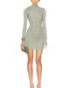 RICK OWENS LILIES RICK OWENS LILIES Svita Long Sleeve Mini Dress - 1