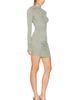 RICK OWENS LILIES RICK OWENS LILIES Svita Long Sleeve Mini Dress - 2